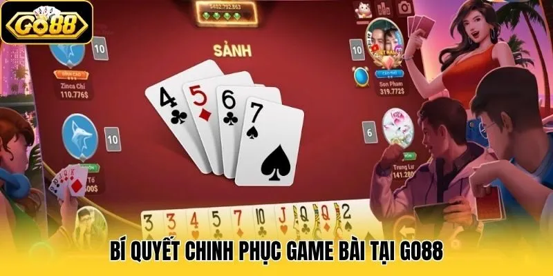 Game Bài 3 Bí quyết chinh phục game bài tại Go88